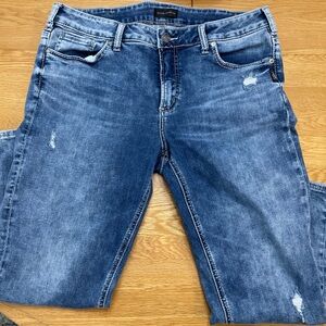 Silver Jeans Co Elyse Capris